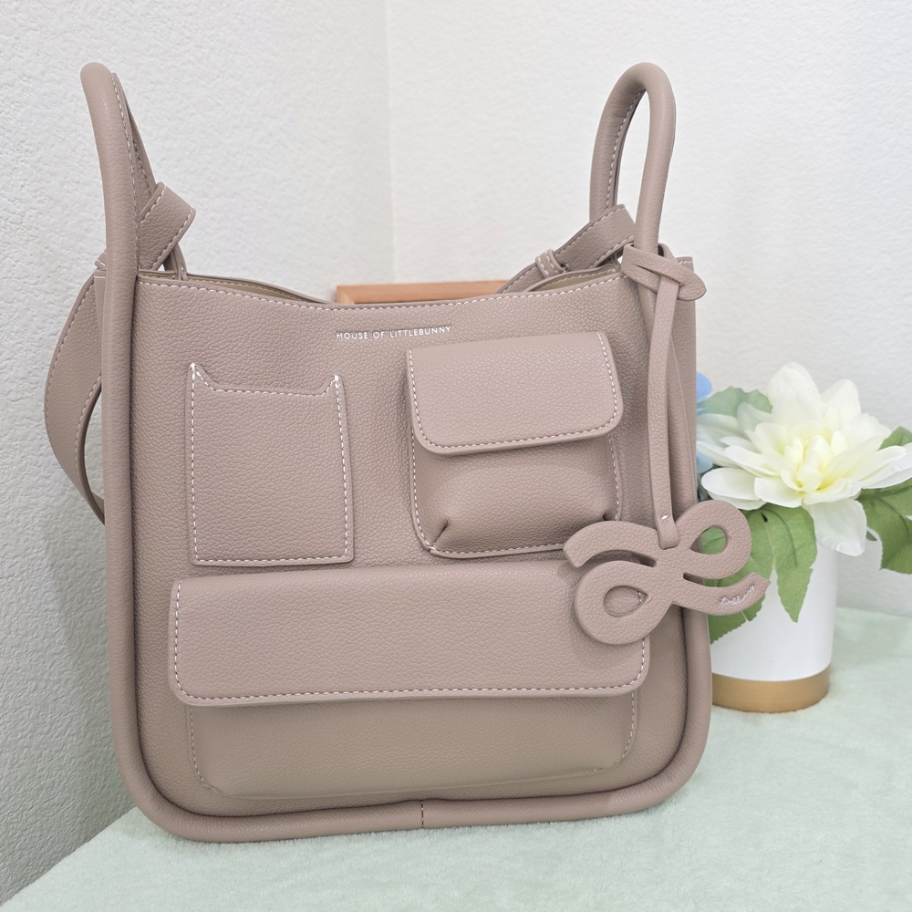 House of Little Bunny Blush Pink Crossbody Bag